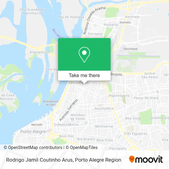 Rodrigo Jamil Coutinho Arus map