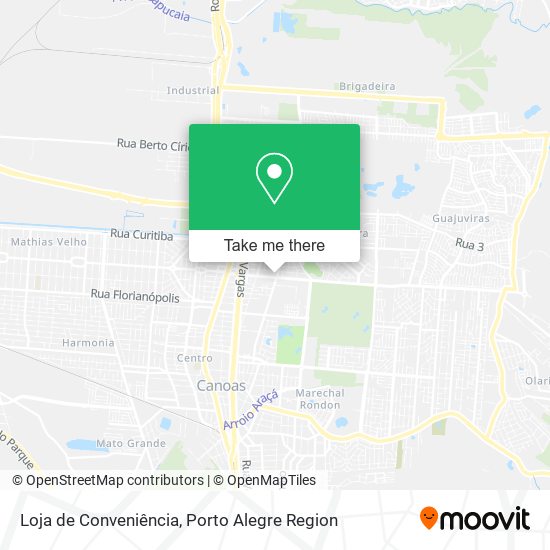 Loja de Conveniência map