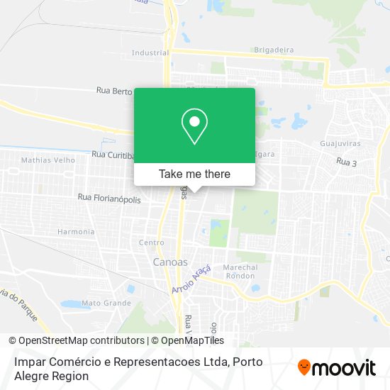 Impar Comércio e Representacoes Ltda map