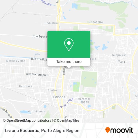 Mapa Livraria Boqueirão