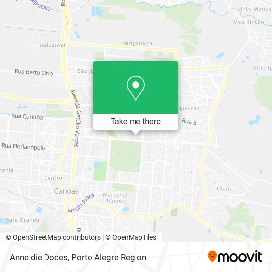 Anne die Doces map