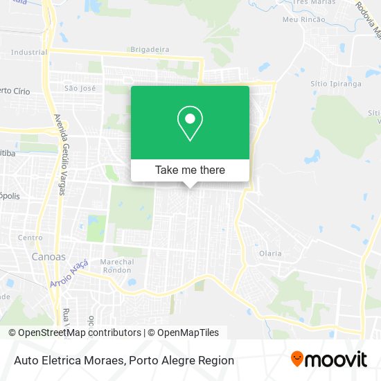 Auto Eletrica Moraes map