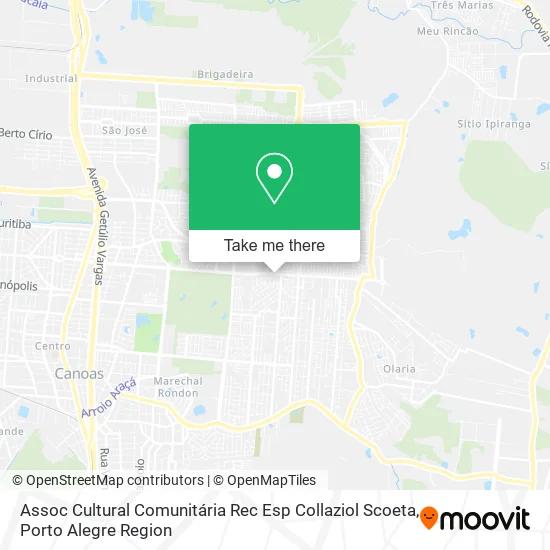 Assoc Cultural Comunitária Rec Esp Collaziol Scoeta map