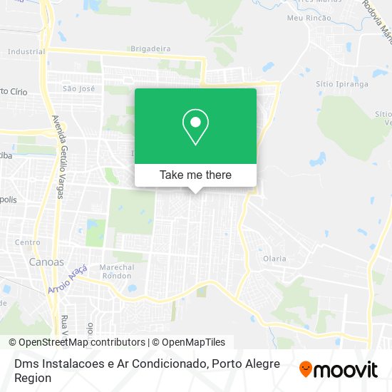 Dms Instalacoes e Ar Condicionado map