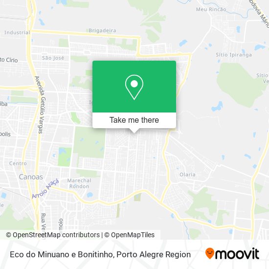 Eco do Minuano e Bonitinho map