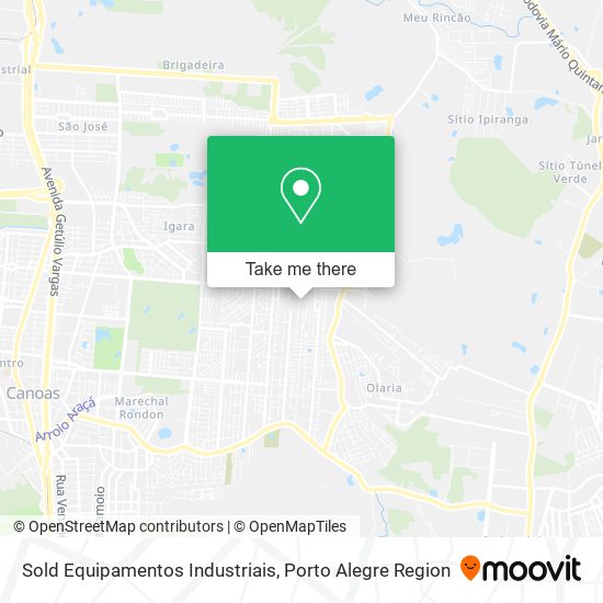 Mapa Sold Equipamentos Industriais