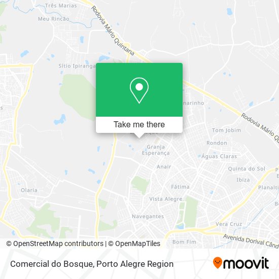 Comercial do Bosque map