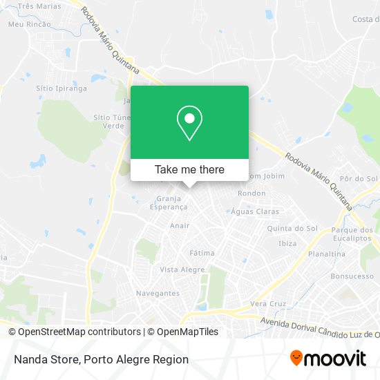 Nanda Store map