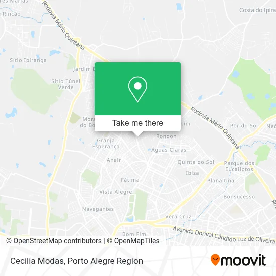 Cecilia Modas map