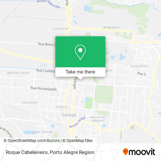 Roque Cabeleireiro map