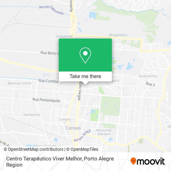 Centro Terapêutico Viver Melhor map