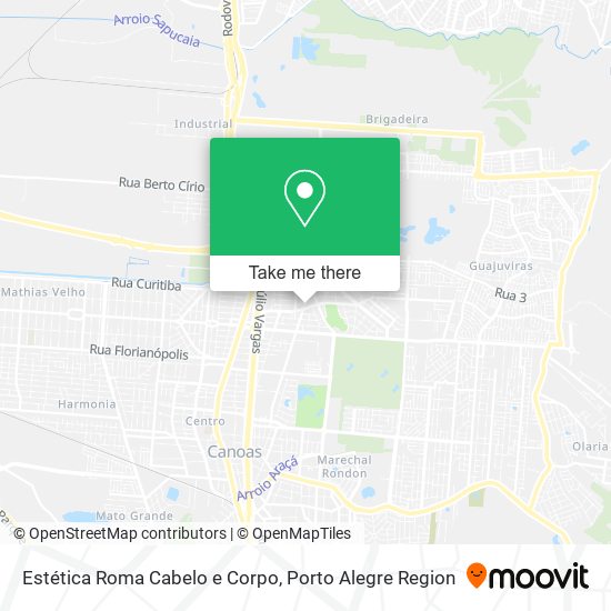 Estética Roma Cabelo e Corpo map