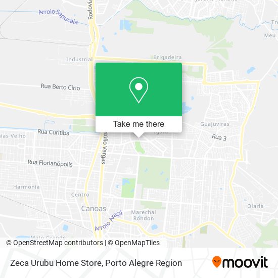 Zeca Urubu Home Store map