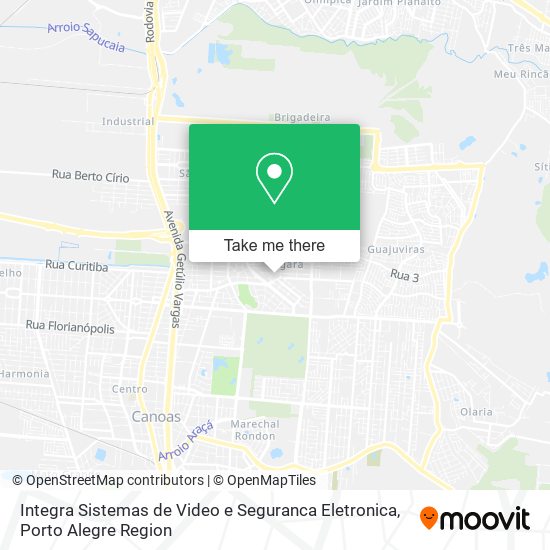 Mapa Integra Sistemas de Video e Seguranca Eletronica