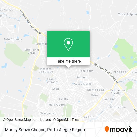 Marley Souza Chagas map