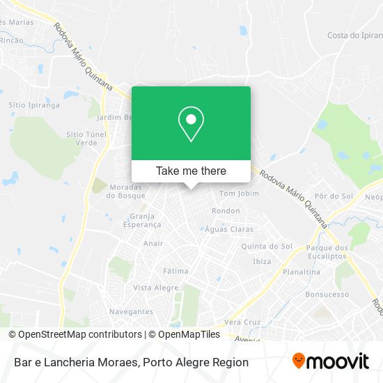 Bar e Lancheria Moraes map