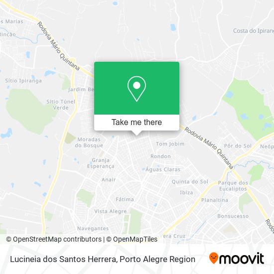 Lucineia dos Santos Herrera map