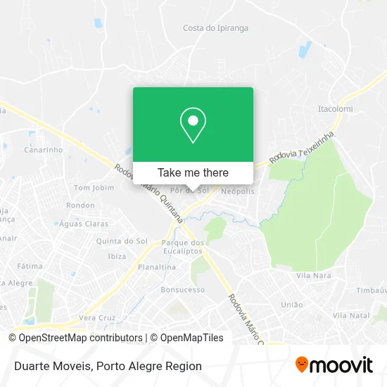 Duarte Moveis map