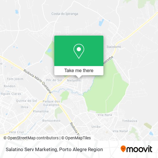 Salatino Serv Marketing map