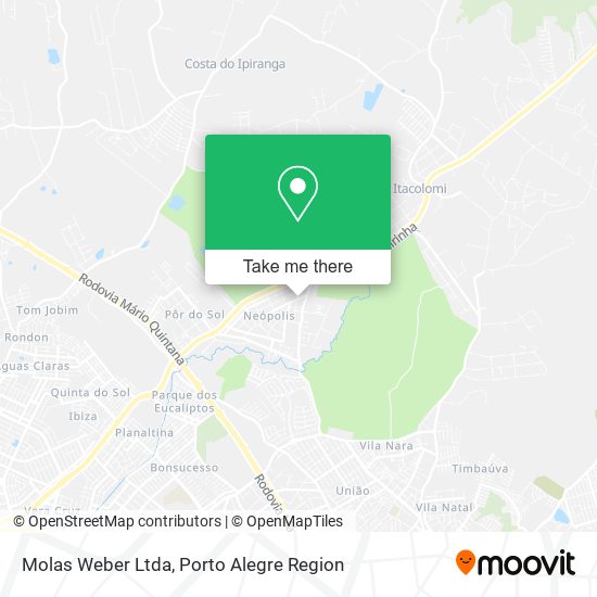 Molas Weber Ltda map