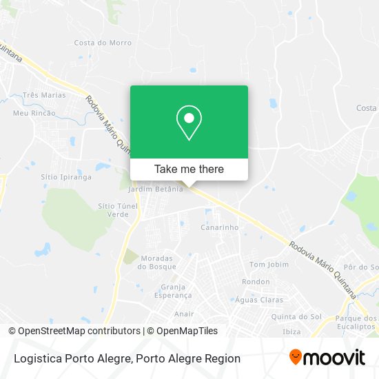 Logistica Porto Alegre map