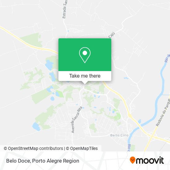 Belo Doce map