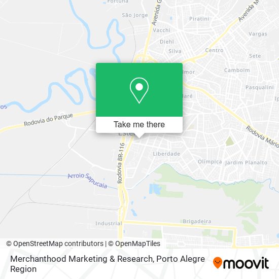 Merchanthood Marketing & Research map