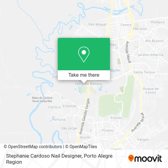 Stephanie Cardoso Nail Designer map