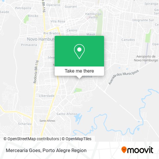 Mercearia Goes map