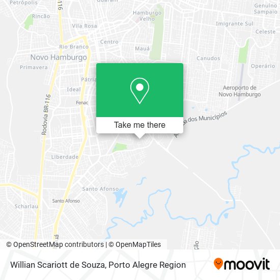 Willian Scariott de Souza map