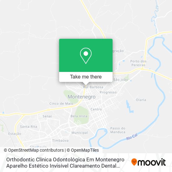 Orthodontic Clínica Odontológica Em Montenegro Aparelho Estético Invisível Clareamento Dental Canal map