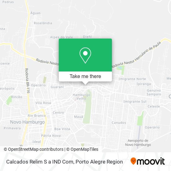 Calcados Relim S a IND Com map