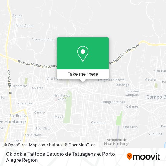 Okidokie.Tattoos Estudio de Tatuagens e map