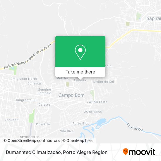 Dumanntec Climatizacao map
