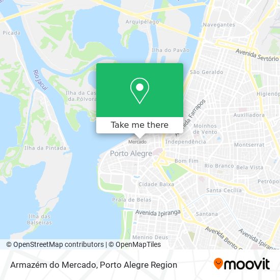 Armazém do Mercado map