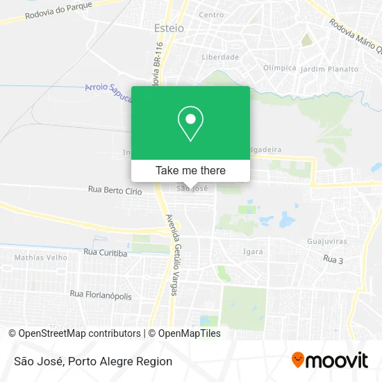 São José map
