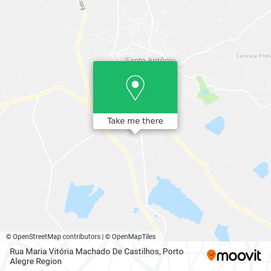 Rua Maria Vitória Machado De Castilhos map