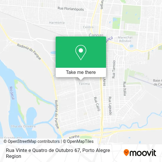 Rua Vinte e Quatro de Outubro 67 map