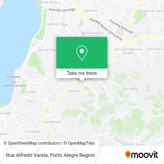 Rua Alfredo Varela map