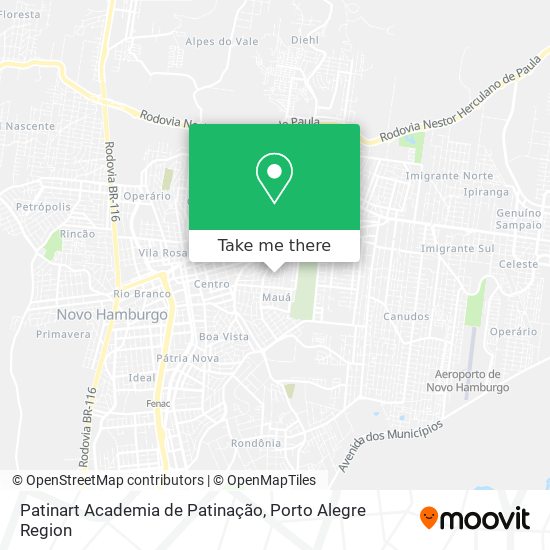 Patinart Academia de Patinação map