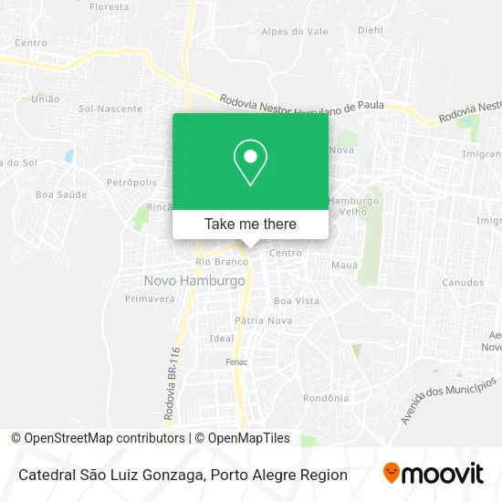 Catedral São Luiz Gonzaga map