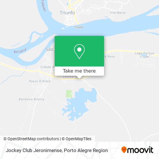 Jockey Club Jeronimense map