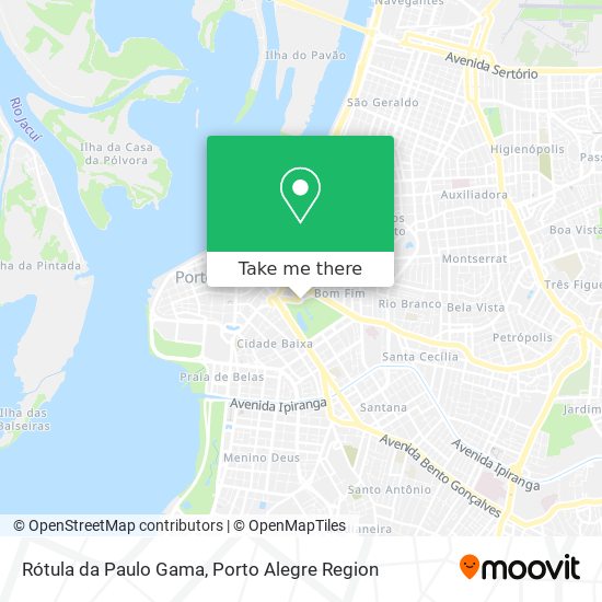 Rótula da Paulo Gama map