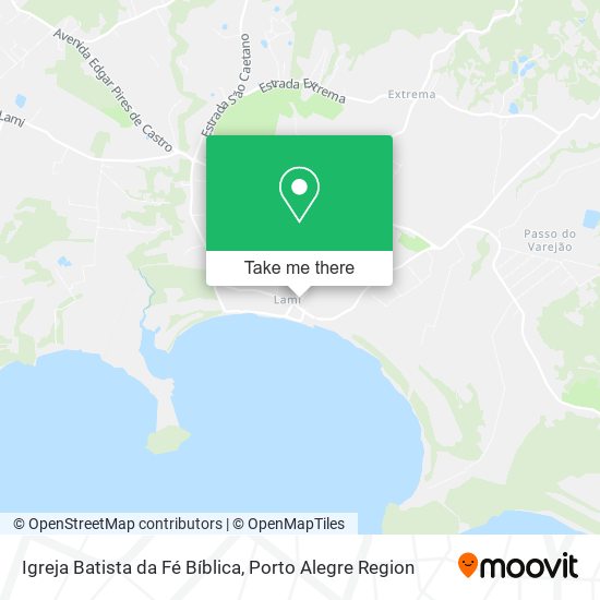 Mapa Igreja Batista da Fé Bíblica