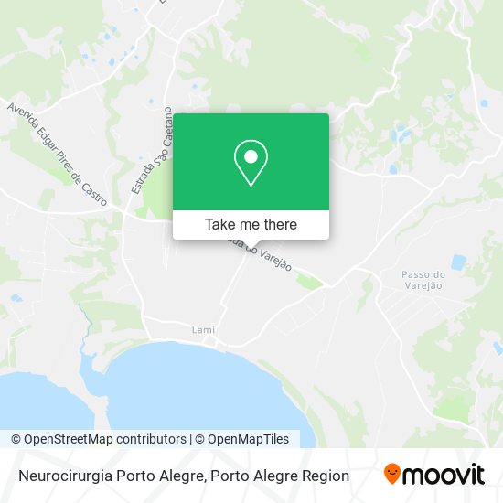 Neurocirurgia Porto Alegre map
