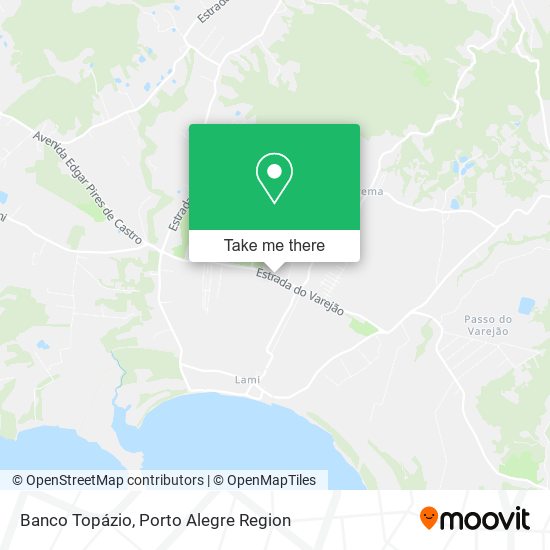 Banco Topázio map