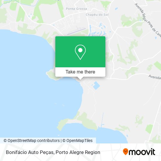 Bonifácio Auto Peças map