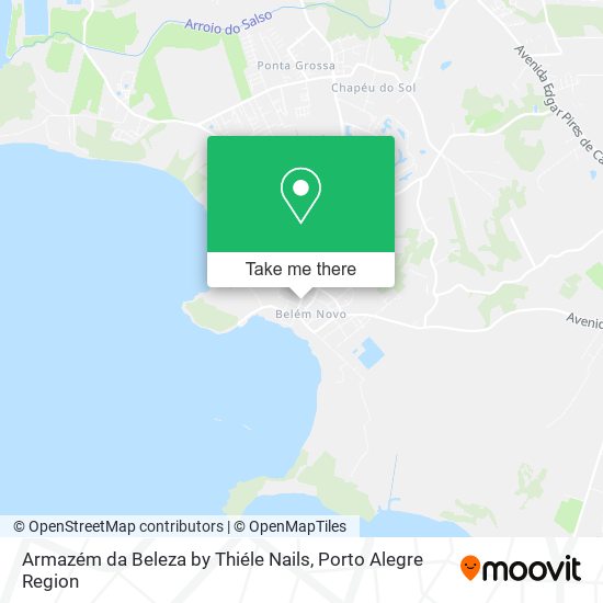 Armazém da Beleza by Thiéle Nails map