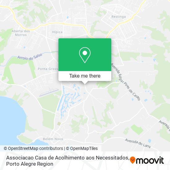 Associacao Casa de Acolhimento aos Necessitados map