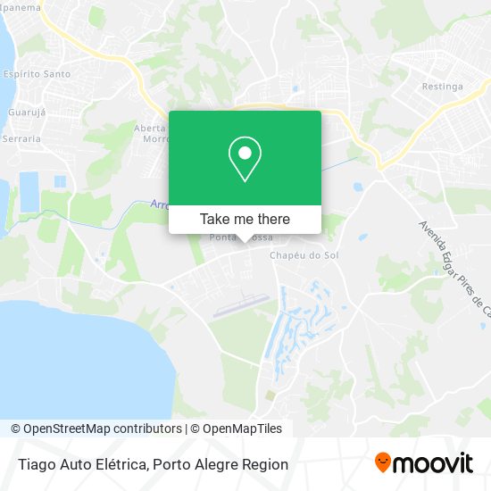 Tiago Auto Elétrica map
